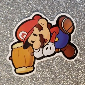 SUPER MARIO WATERPOOF Sticker mallet